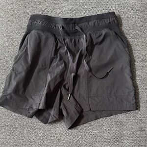 lululemon Dance Studio Charcoal Athletic Shorts